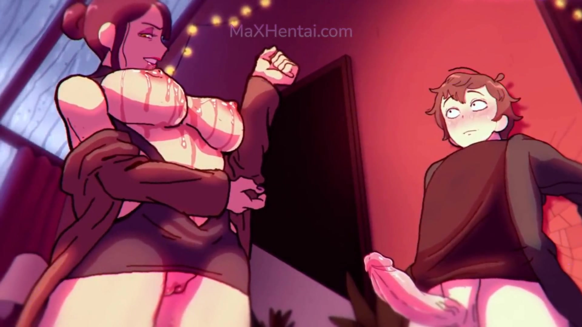 Family Threesome: Perv Stepmom Teacher Me and my GF How To Fuck (XXX Cartoon Porn)