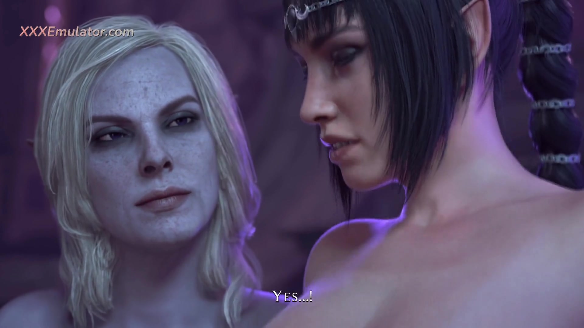 Shadowheart in Hot Threesome: Pussy Licking, Anal Sex, Squirting (Sex Game) Ultra Quality