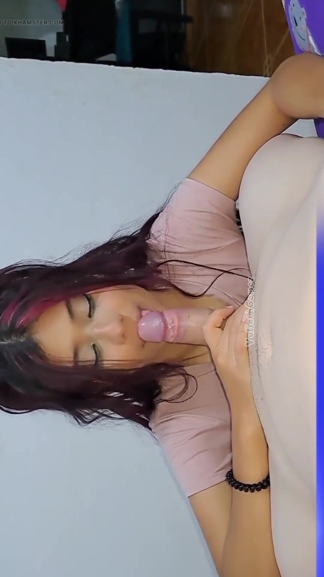 My Colombian Friend Has All My Milk in Her Pussy, Creampie POV