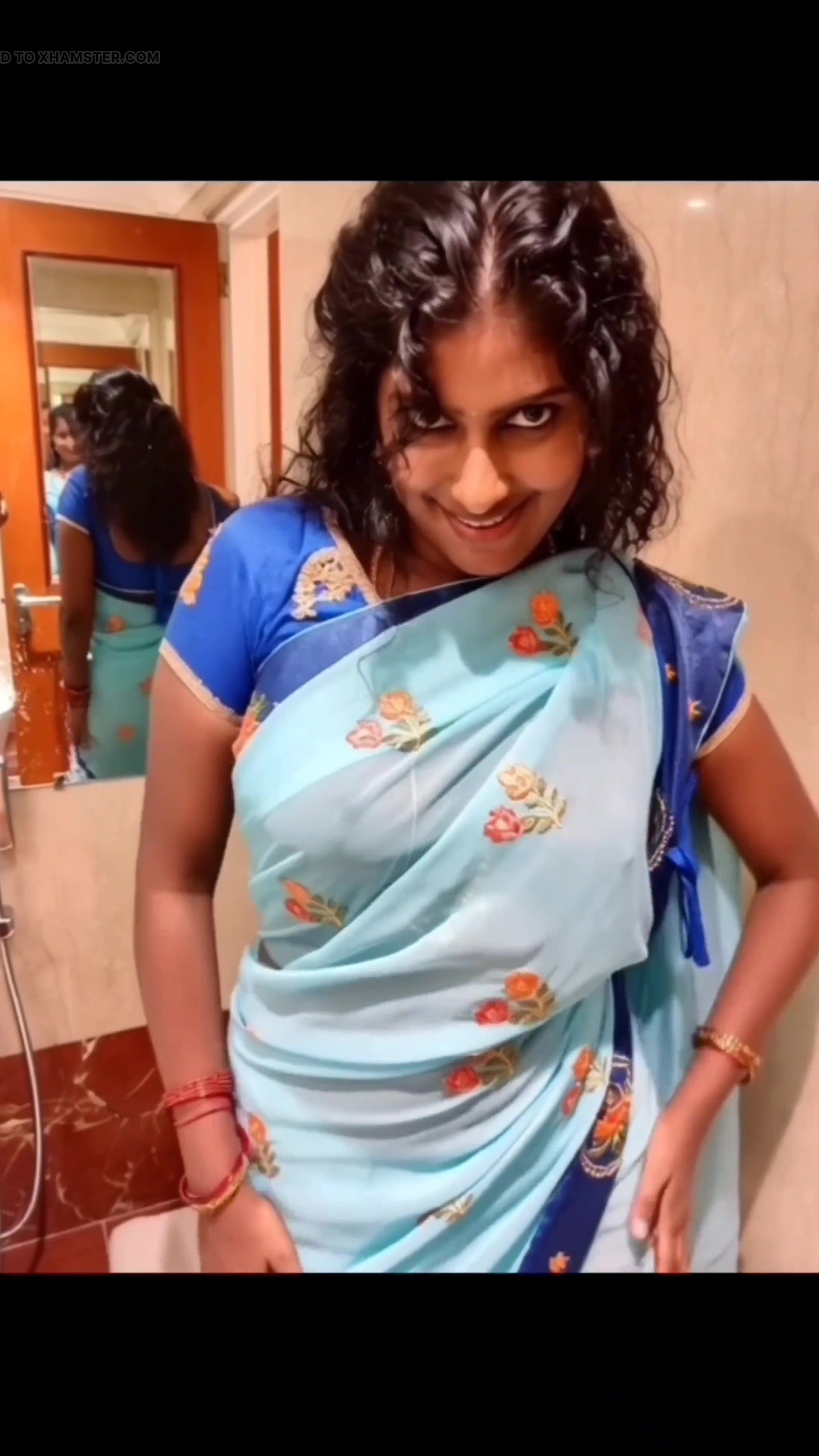 First Time Renu's Exotic Hot Looks & Seductive Tease - Desi Tamil MILF Fire! Renuraj