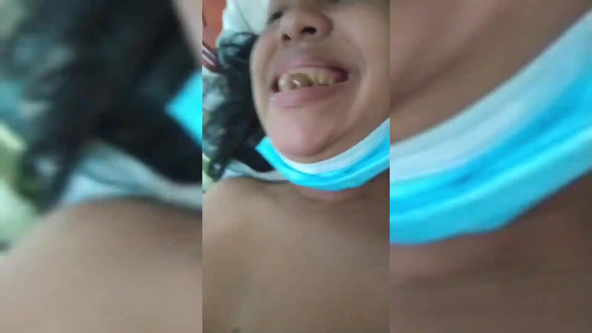 18 year old brunette big saggy tits from New York United States fucking her stepbrother's big dick really ass