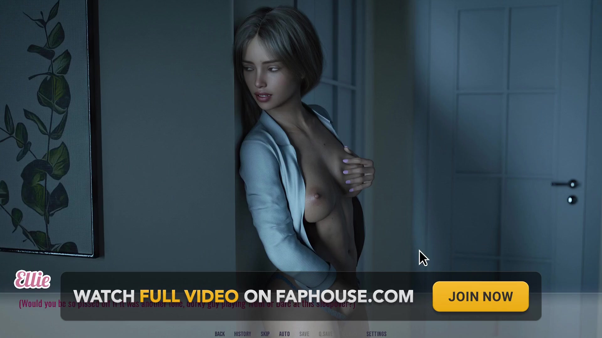 Awam 2 Ellie Real Fuck - Ellie Gets Insanely Horny Watching Her Friend Suck Dylan's Cock - Ending with Wild Threesome