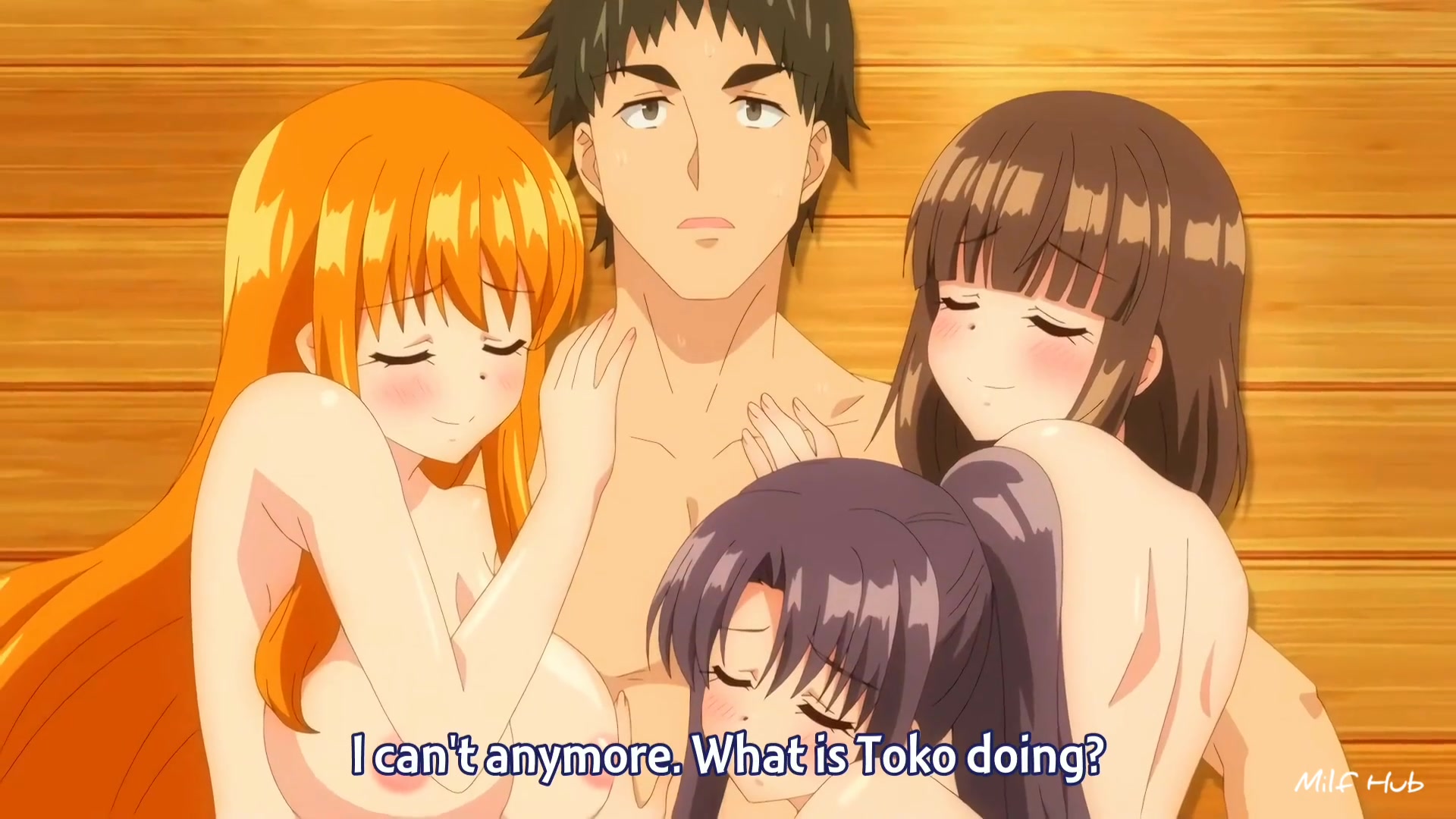 The thing got big inside me !