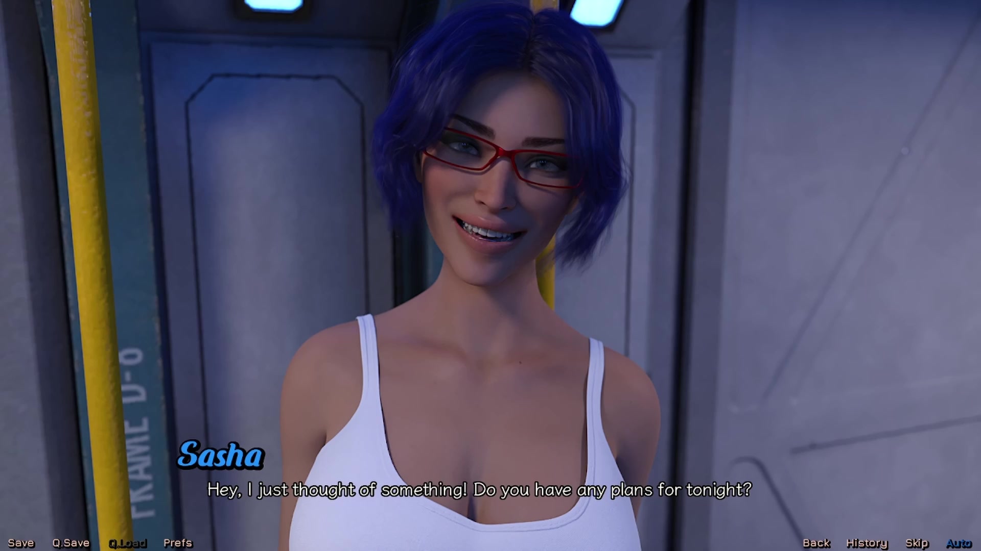 Stranded in Space - Planning on Fucking Hot Blue Haired MILF