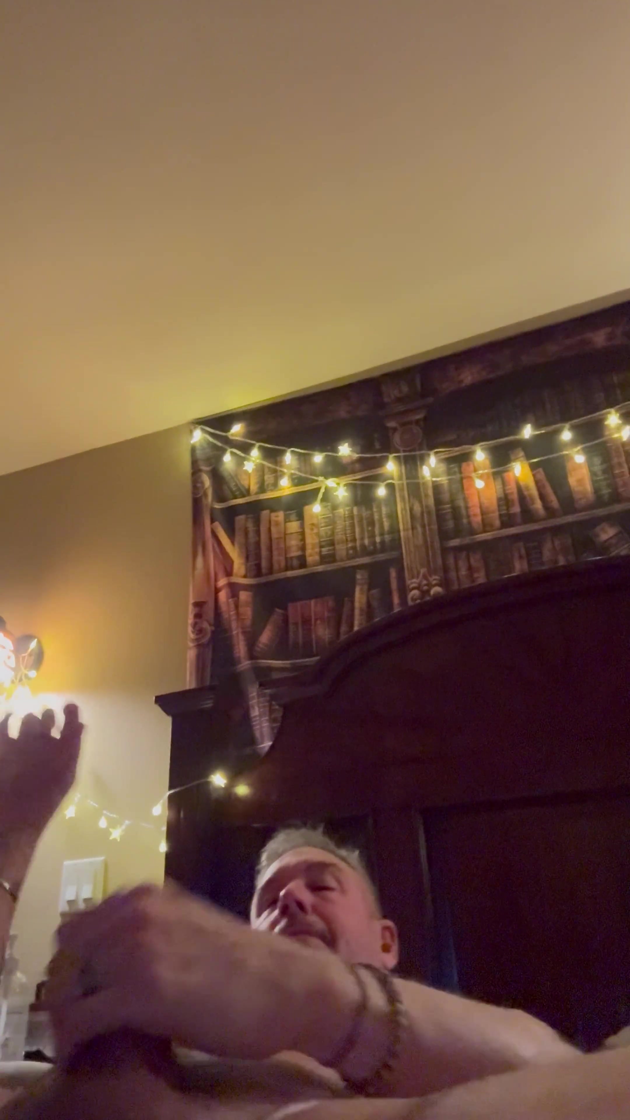 Bonemaiden Films While Daddy’s Face is Burried In Her Pussy