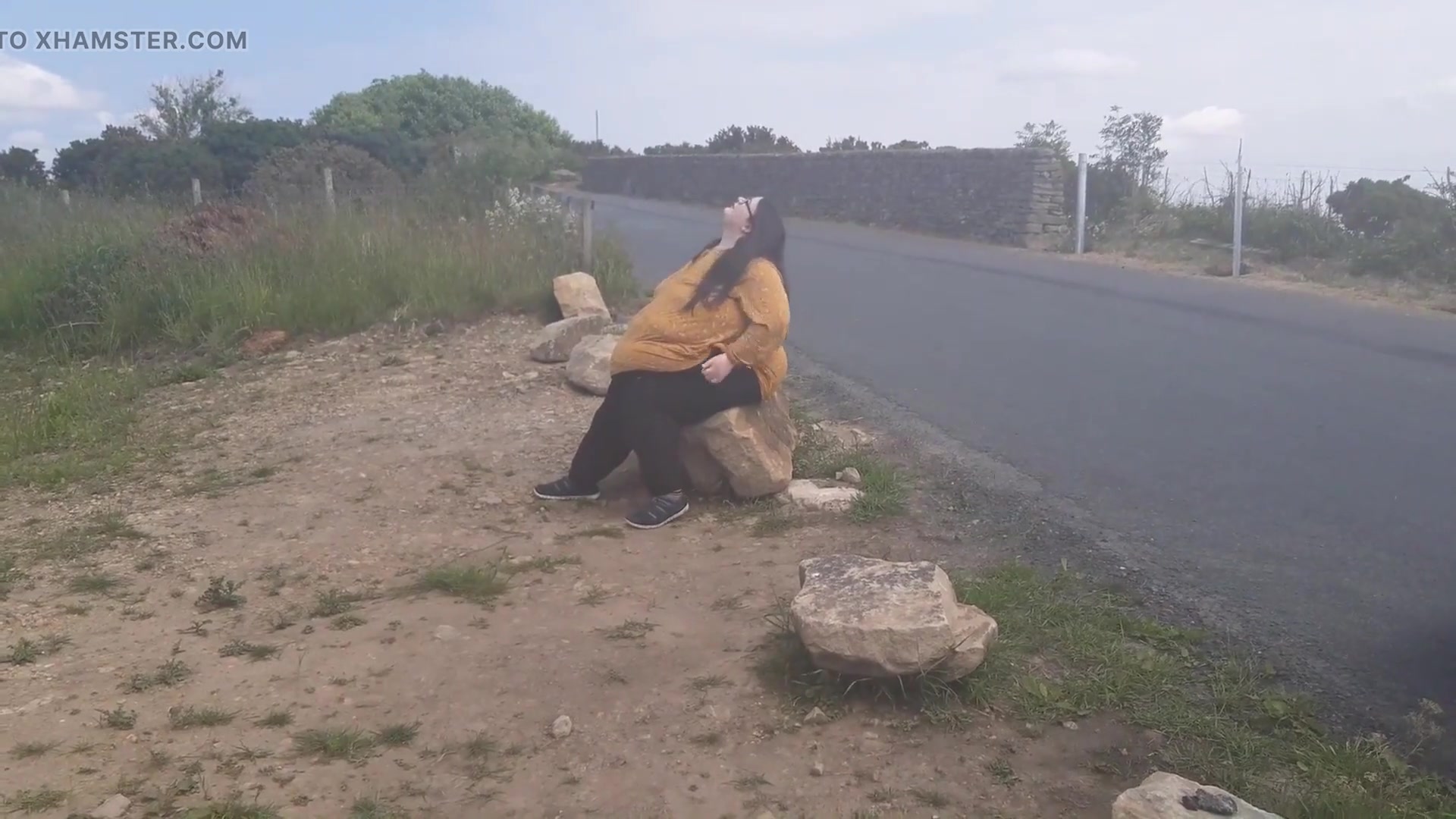 Making my fat body walk at a beauty spot