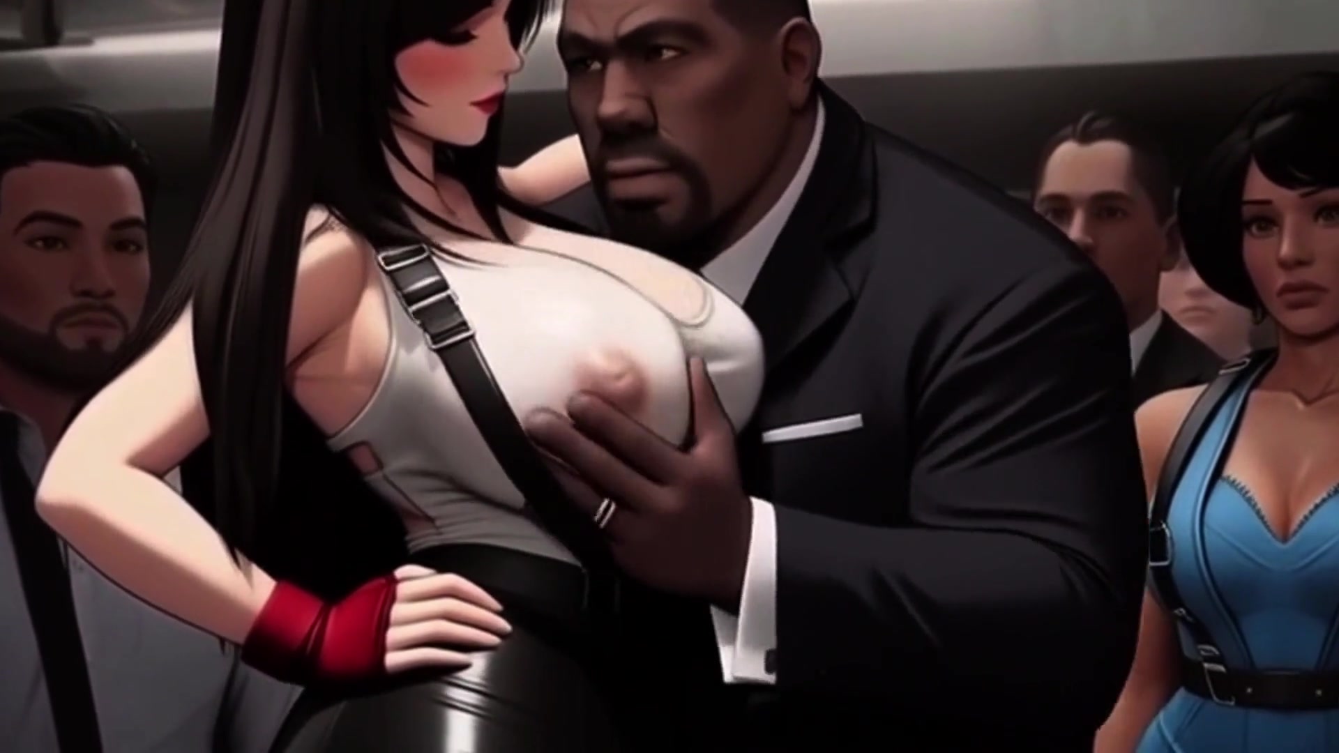 Beautiful Exotic Women Get Fucked and Felt in Public