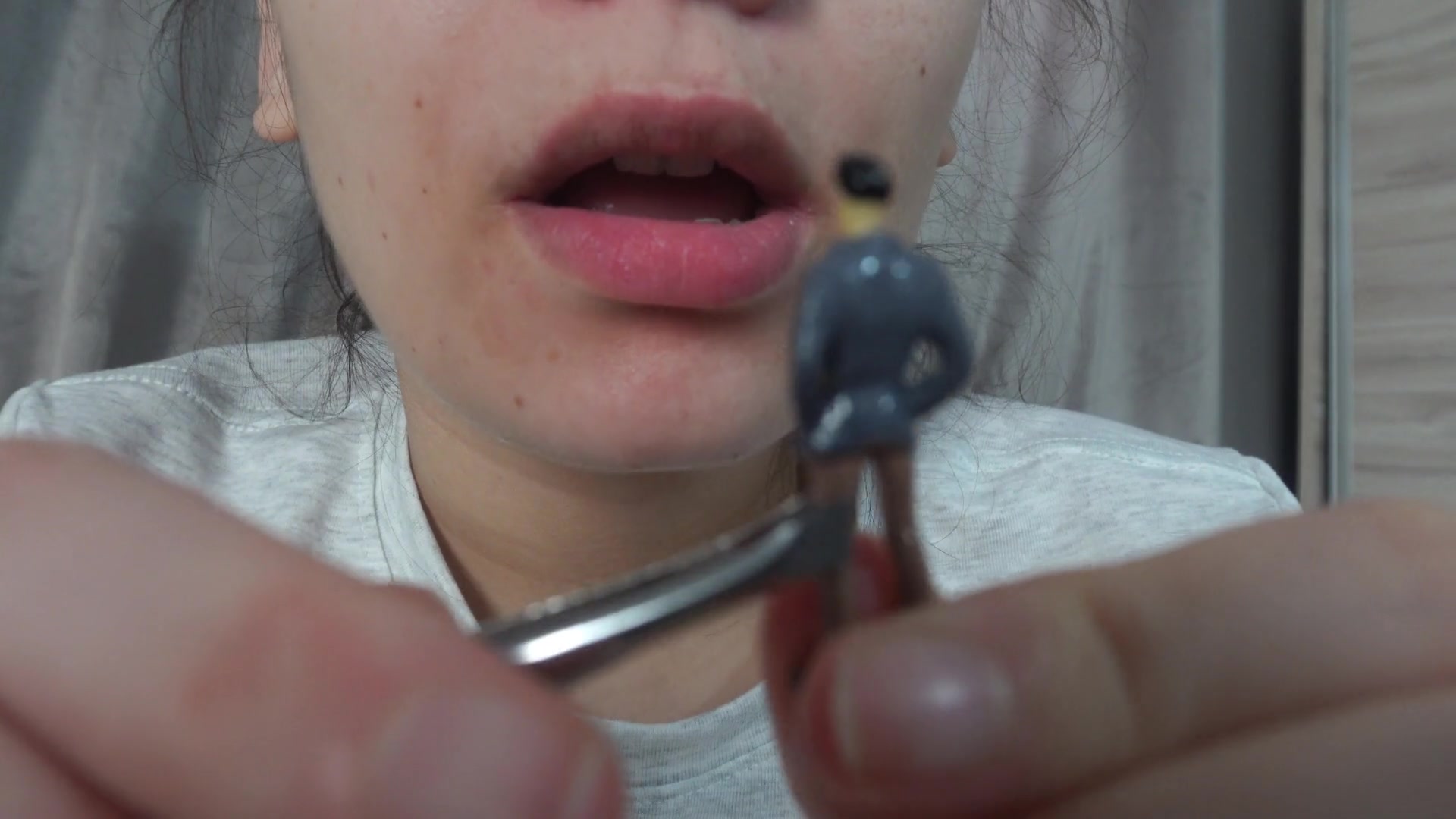 My Giantess Stepsister Plays Dentist with Tiny Stepbrother,