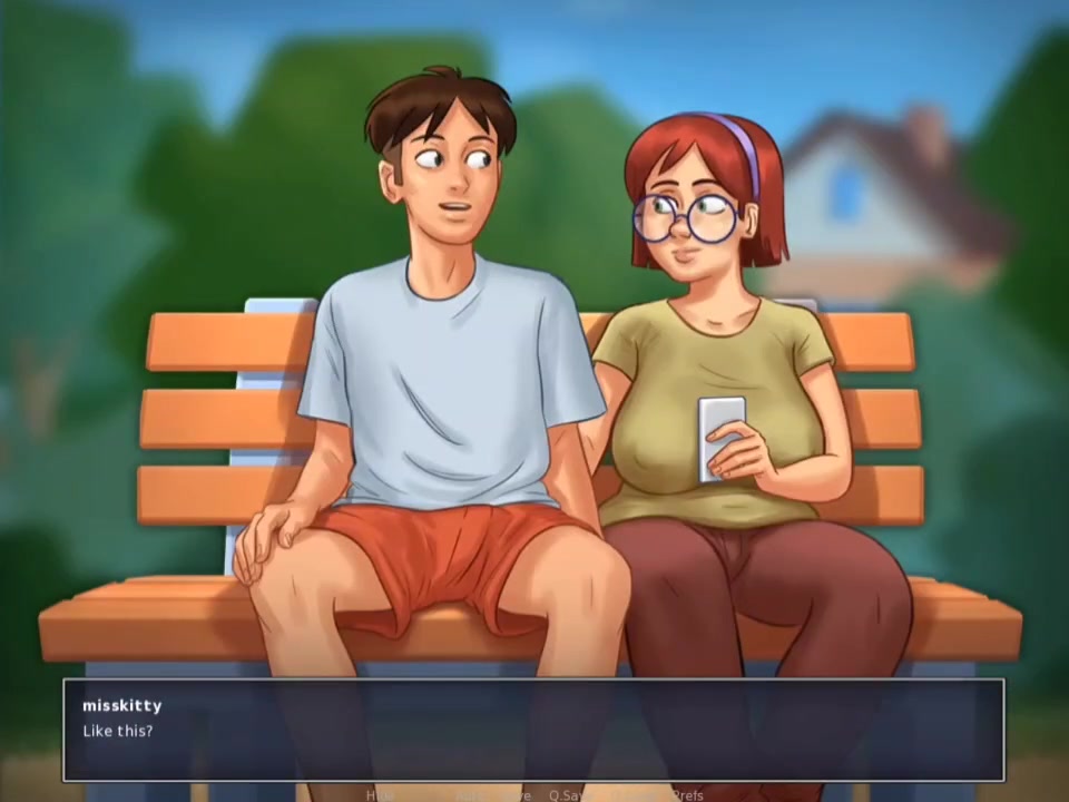 Milf Stepmom Riding STEPSON'S Dick- Summertime Saga part 7