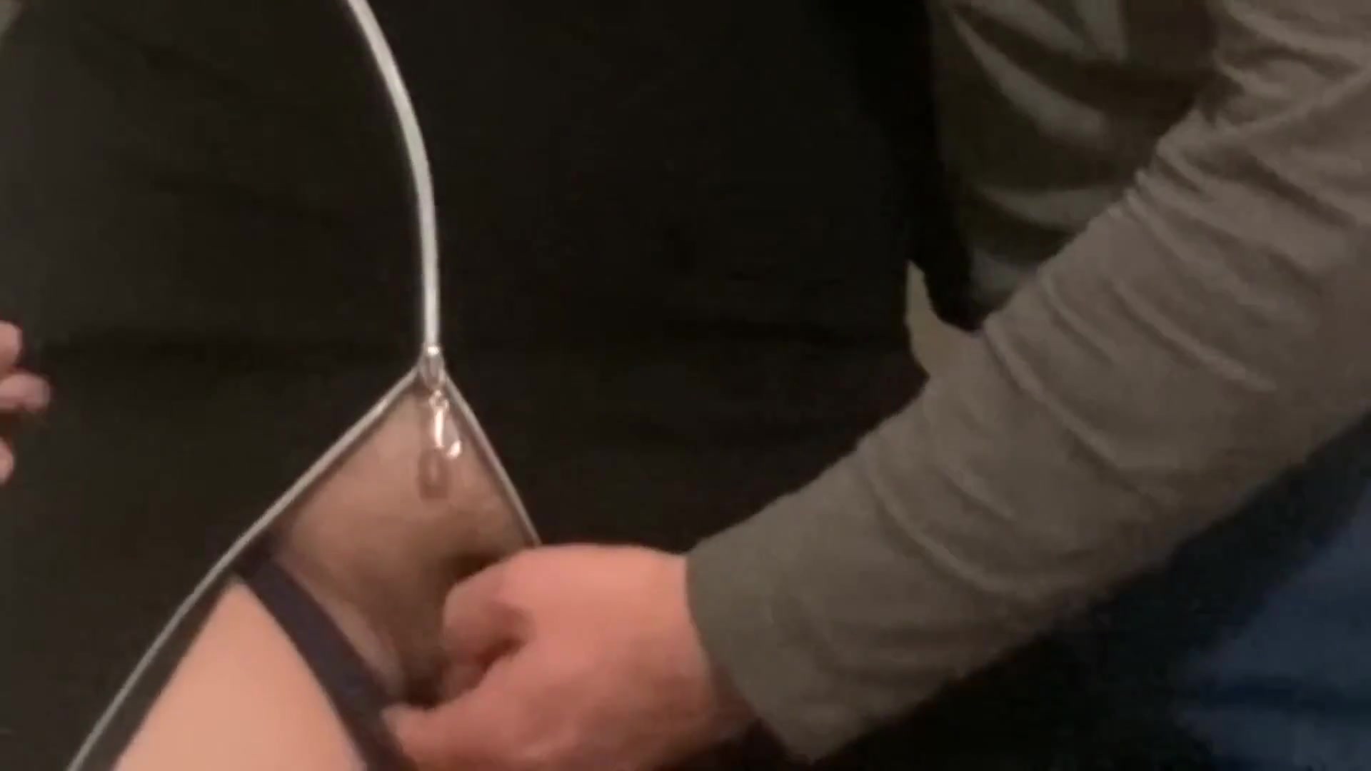 Old Man Perv Fingered My Pussy in the Subway