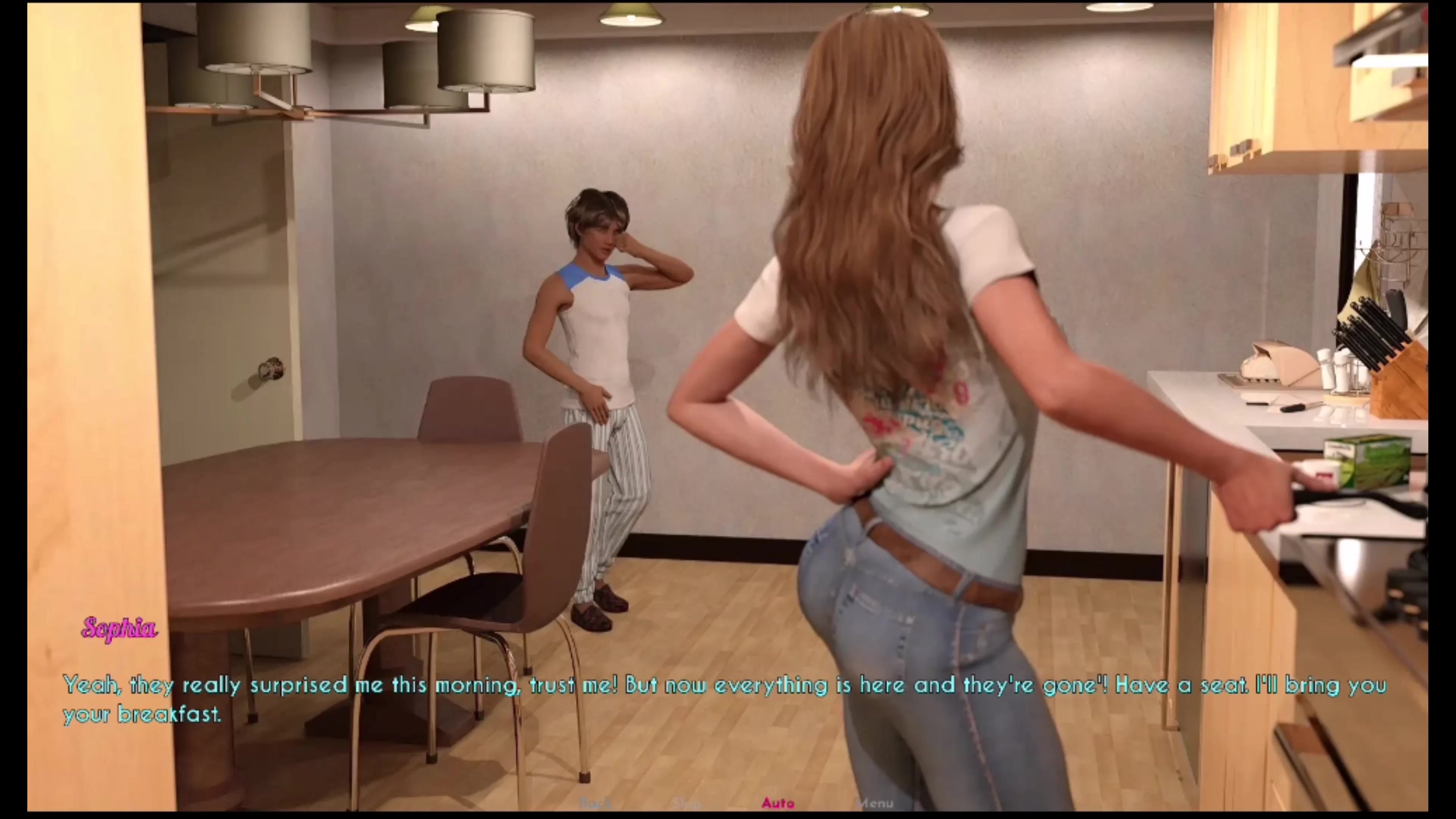 AWAM #2 - The builders came for breakfast.