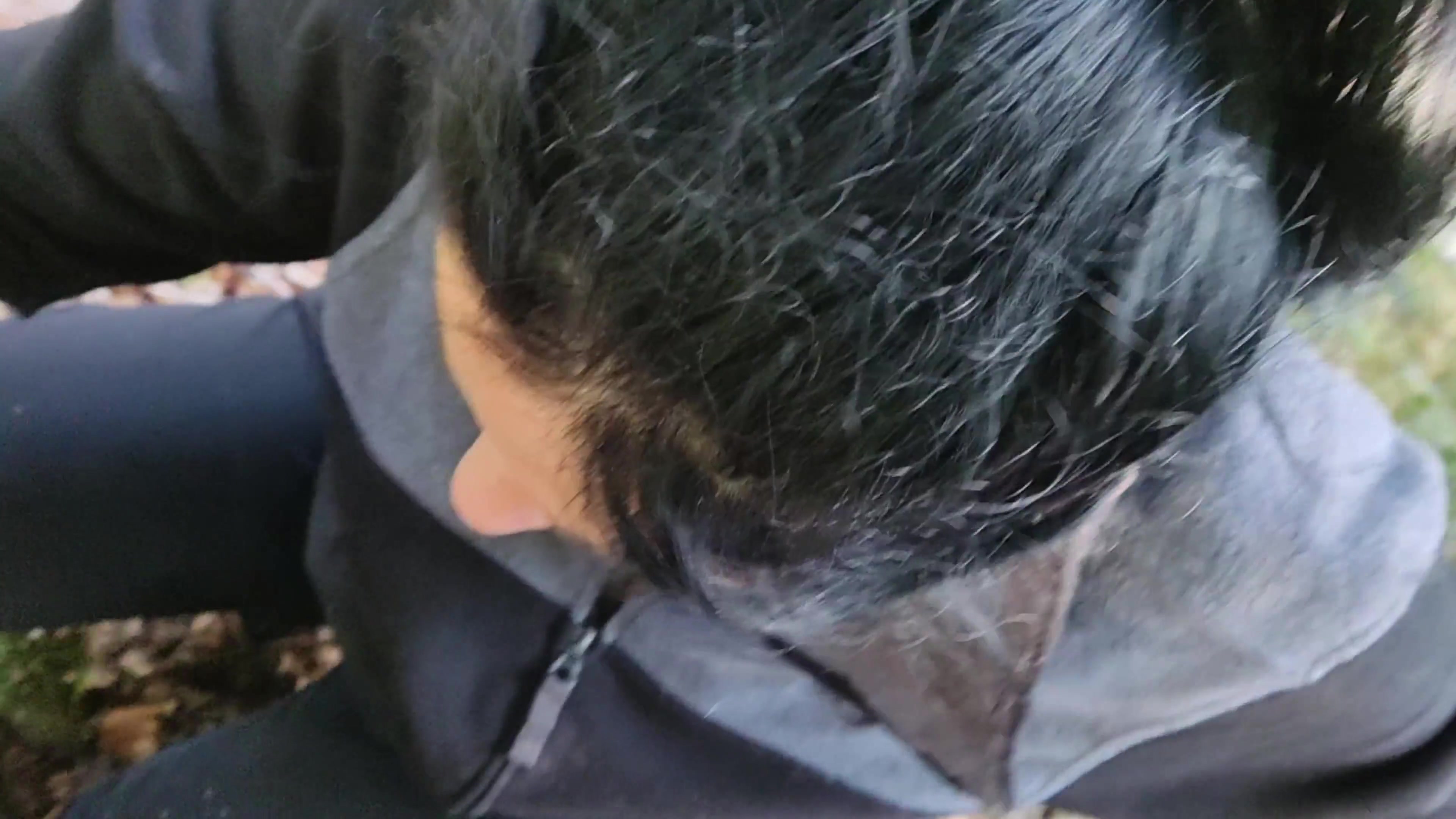 Dirty ass licking and sucking, outdoor slut rimjob