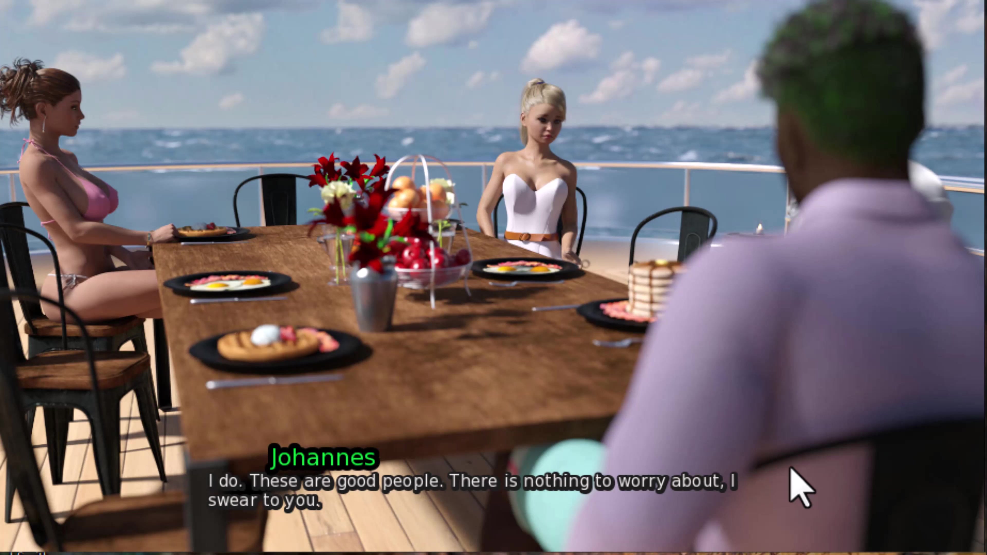 Lewd Island - its nice on the yacht