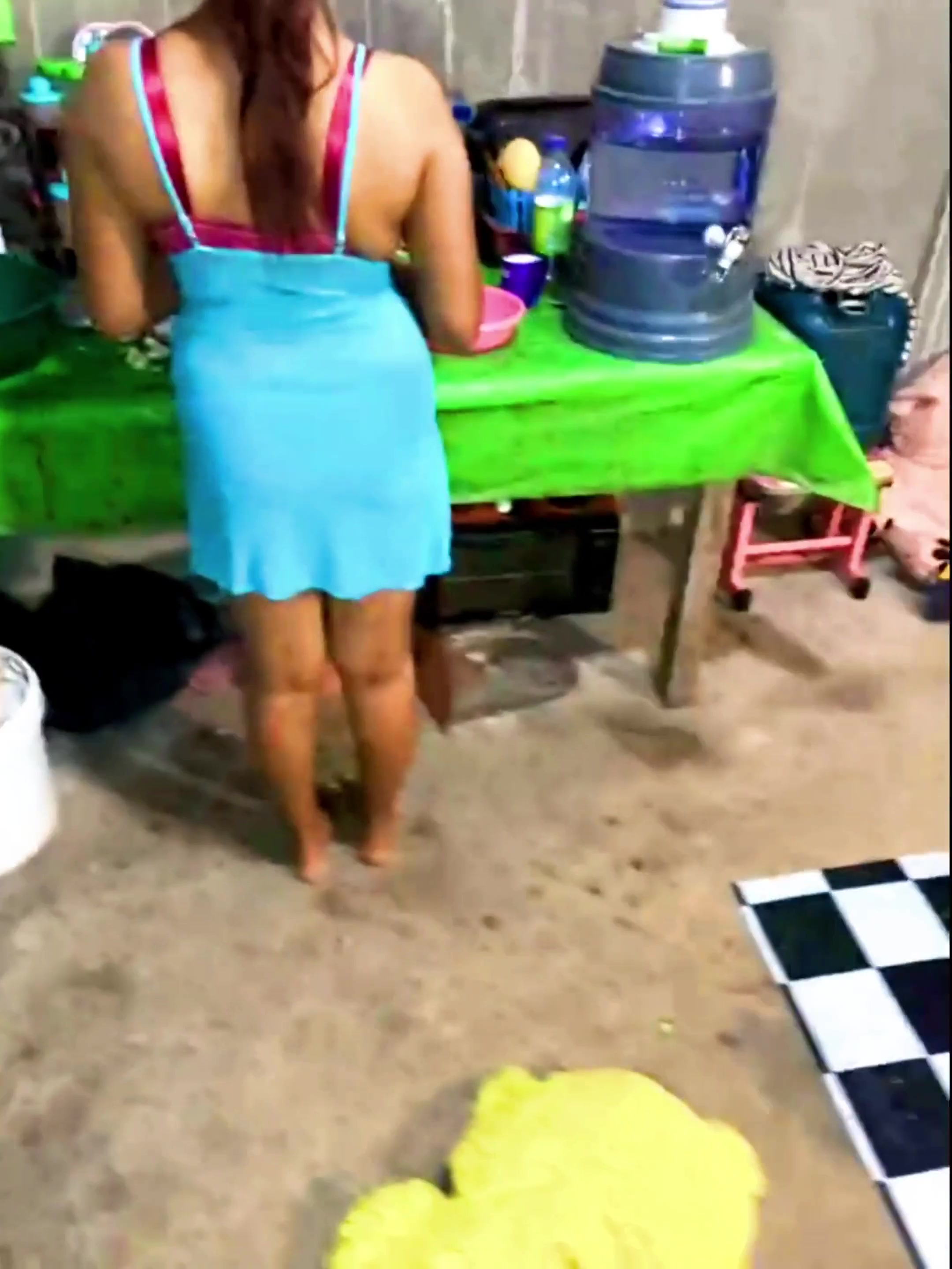 Hotwife Allow Fingering Husband Her Pussy While She Cooking