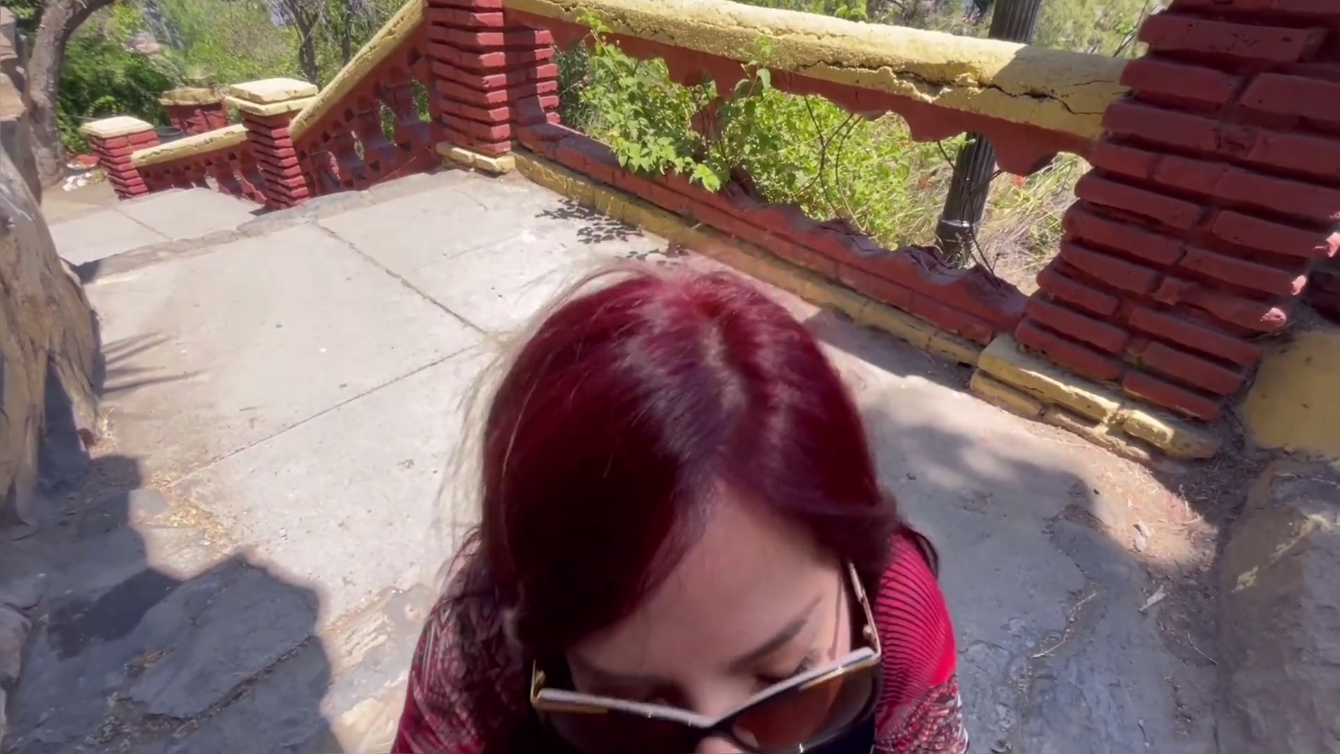 Chilean gets horny and fucks me in public