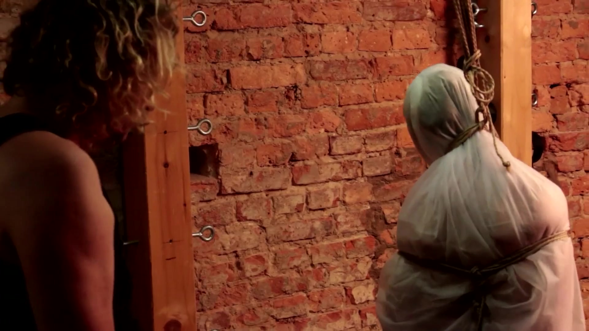 Bound and Punished: Slave Slut Wrapped Tight in Hardcore BDSM Torment