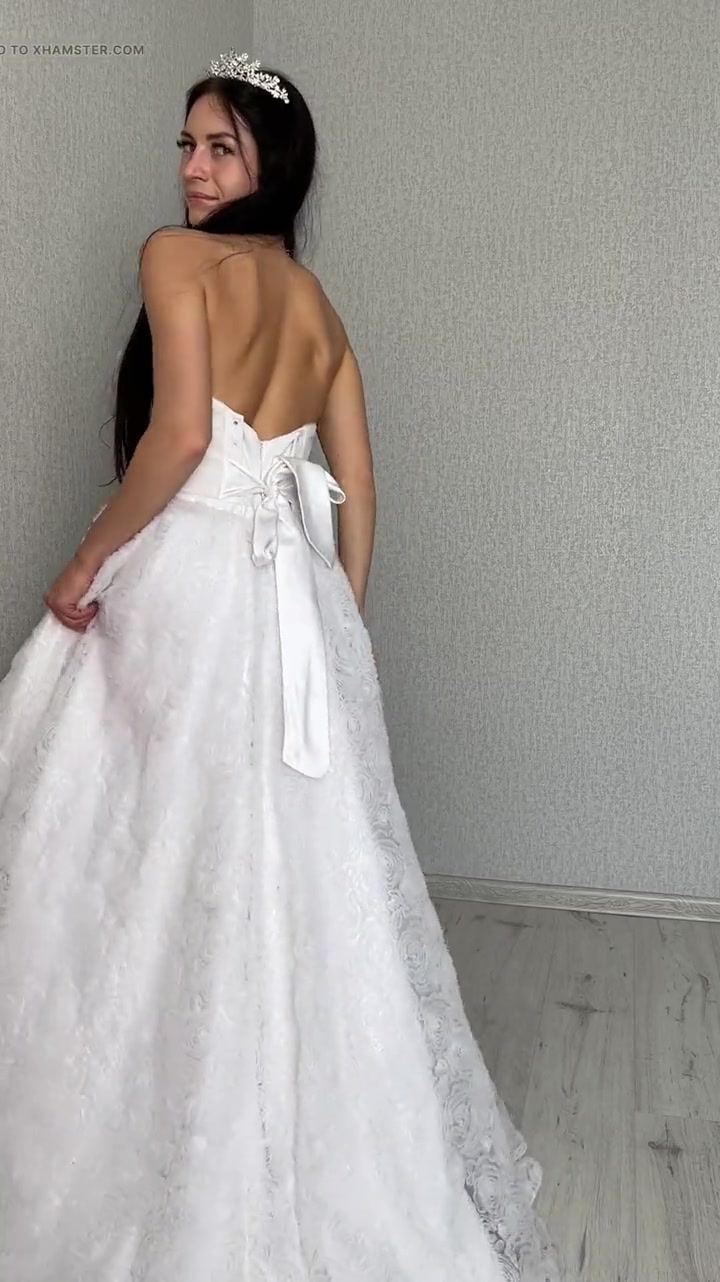 Bride Teases What’s Under the Dress