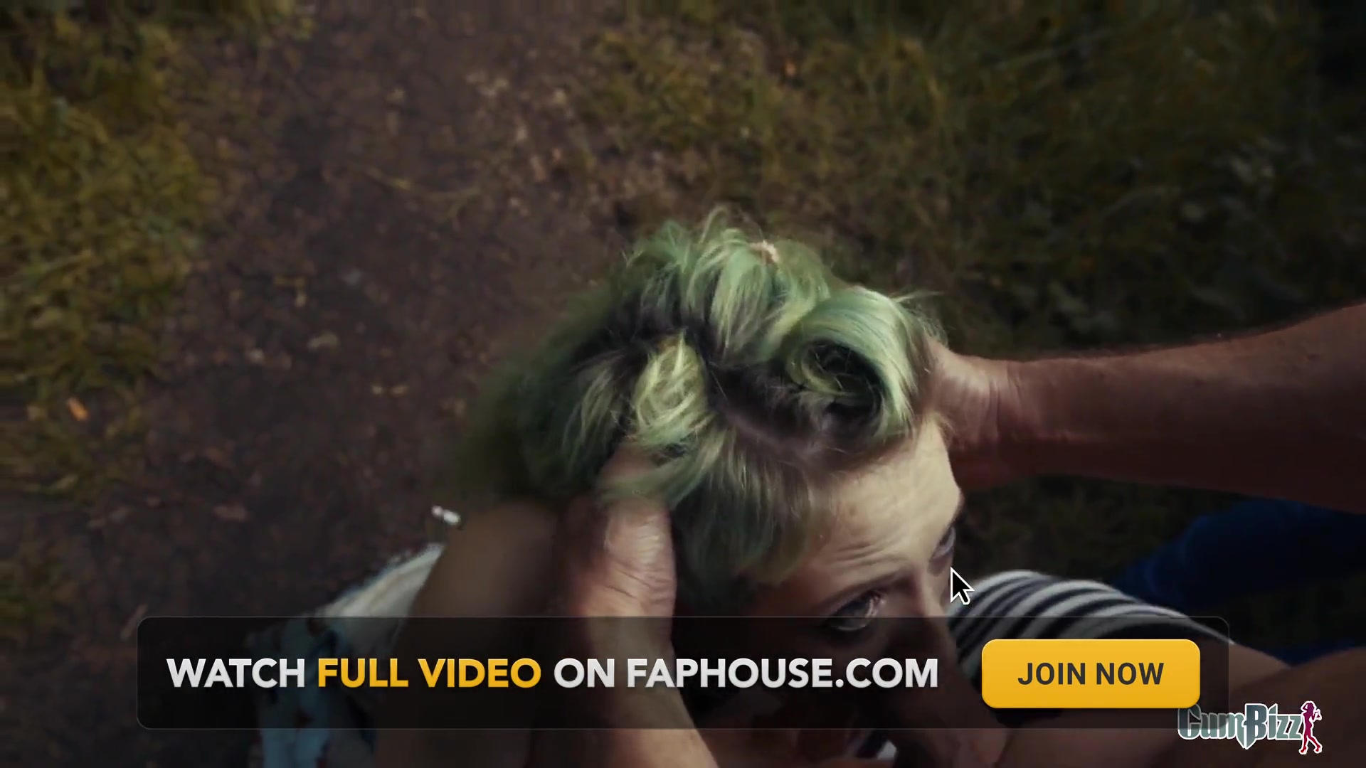 Naughty college girl walks in the notorious woods full of flashers