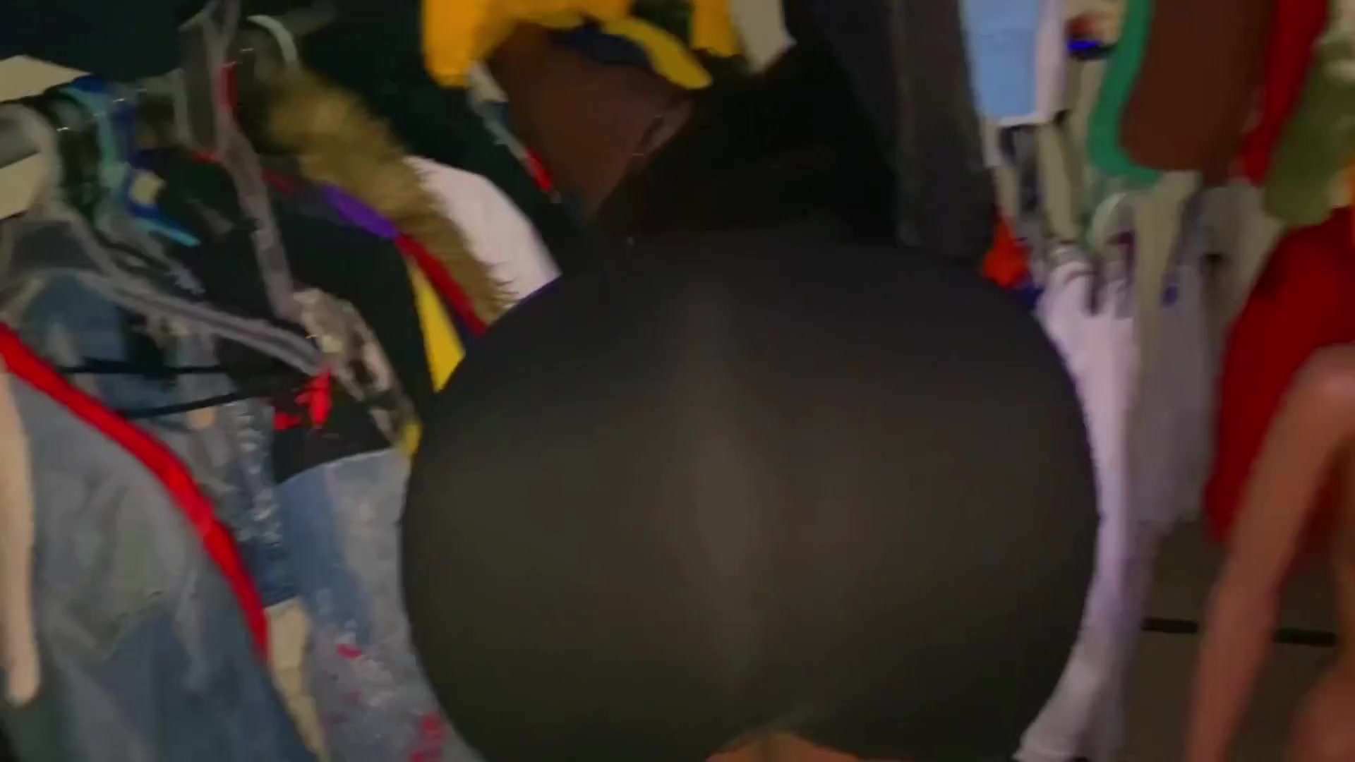 That big ass is a light show