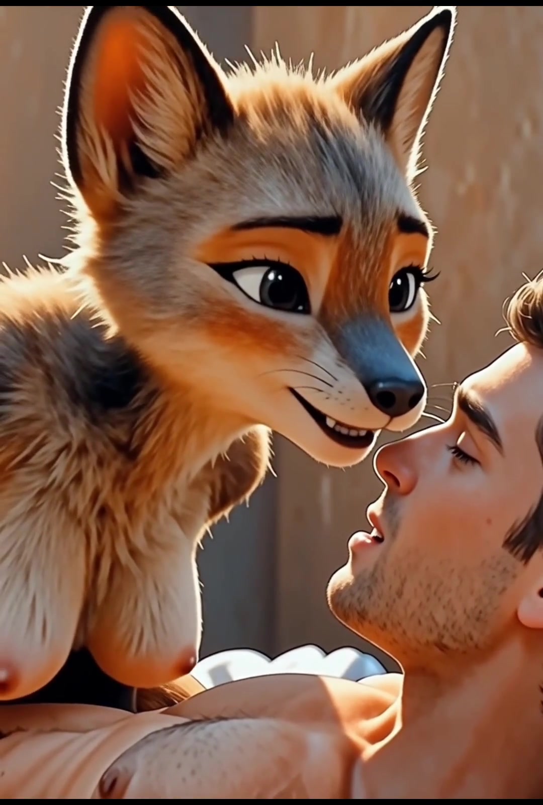 cute furry girl Terra Pinemarten gives it her all ...  anthro furry blowjob, cowgirl, anal