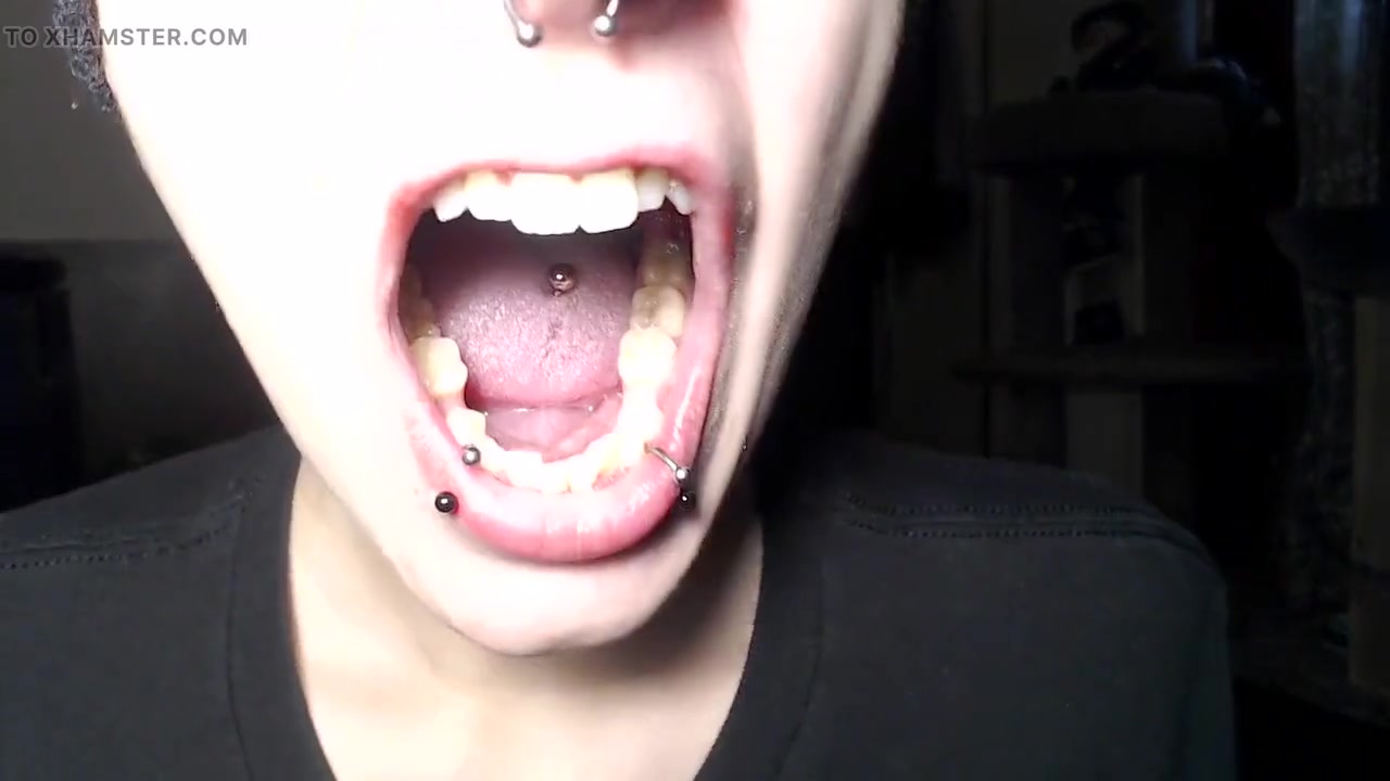 Deep inside Val's mouth